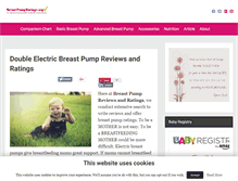 Tablet Screenshot of breastpumpratings.org
